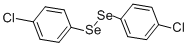 structure of CAS# 20541-49-5, Bis(4-Chlorophenyl)Diselenide;1-Chloro-4-(4-Chlorophenyl)Diselanyl-Benzene;Ak-823/41252373;Bis(P-Chlorophenyl) Diselenide