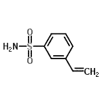 CAS 登录号：205876-31-9， 3-乙烯基苯磺酰胺