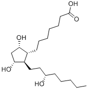 structure of CAS# 20592-20-5, (9alpha,11alpha,15S)-9,11,15-Trihydroxy-Prostan-1-Oicacid;9ALPHA,11ALPHA,15S-TRIHYDROXY-PROSTAN-1-OIC ACID;13,14-DIHYDRO PROSTAGLANDIN F1ALPHA;13,14-Dihydro Prostaglandin F1α