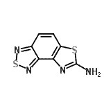 CAS 登录号：20613-68-7， [1,3]噻唑并[4,5-e][2,1,3]苯并噻二唑-7-胺