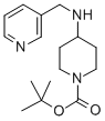 structure of CAS# 206274-21-7, 4-[(3-Pyridinylmethyl)Amino]-1-Piperidinecarboxylic Acid 1,1-Dimethylethyl Ester;4-[(Pyridin-3-Ylmethyl)-Amino]-Piperidine-1-Carboxylic Acid Tert-Butyl Ester;4-(3-AMINOMETHYLPYRIDYL)PIPERIDINE, 1-BOC PROTECTED;1-BOC-4-[(PYRIDIN-3-YLMETHYL)-AMINO]-PIPERIDINE