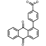 CAS 登录号：20637-01-8， 1-(4-硝基苯基)-9,10-蒽醌