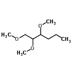 CAS 登录号：20637-29-0， 1,2,3-三甲氧基己烷