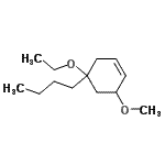CAS 登录号：206436-05-7， 5-丁基-5-乙氧基-3-甲氧基环己烯