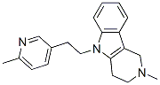 CAS#: 20674-91-3， 2,3,4,5-Tetrahydro-2-Methyl-5-[2-(6-Methyl-3-Pyridyl)Ethyl]-1H-Pyrido[4,3-b]Indole
