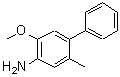 structure of CAS# 206761-76-4, 5-Methoxy-2-Methyl-4-Biphenylamine;2-methoxy-5-methyl-4-phenylphenylamine;4-Hydroxyazobenzene-2'-carboxylic Acid;5-methoxy-2-methyl-[1,1'-biphenyl]-4-amine