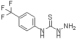 结构式 CAS# 206761-90-2, N-[4-(三氟甲基)苯基]肼基硫代甲酰胺