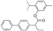 CAS#: 20724-13-4， alpha-Ethyl-4-Biphenylacetic Acid, Thymyl Ester