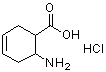 structure of CAS# 207386-86-5, 6-Amino-3-Cyclohexene-1-Carboxylic Acid Hydrochloride (1:1);(1S,2R)-(<wbr>-)-2-Amin<wbr>o-1-cyclo<wbr>hex-4-ene<wbr>carboxyli<wbr>c acid hy<wbr>drochlori<wbr>de;3-cyclohexene-1-carboxylic acid, 6-amino-, hydrochloride;3-Cyclohe<wbr>xene-1-ca<wbr>rboxylic <wbr>acid, 6-a<wbr>mino-, hy<wbr>drochlori<wbr>de (1:1)