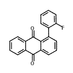 CAS 登录号：20760-62-7， 1-(2-氟苯基)-9,10-蒽醌