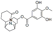 CAS#: 20772-38-7， 3,5-Dihydroxy-4-Methoxybenzoic Acid 1,3,4,7,7a,8,9,10,11,13,14,14alpha-Dodecahydro-11-Oxo-7,14-Methano-2H,6H-Dipyrido[1,2-a:1',2'-e][1,5]Diazocin-2-Yl Ester