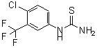 结构式 CAS# 207919-03-7, 1-[4-氯-3-(三氟甲基)苯基]硫脲