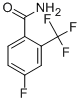 结构式 CAS# 207919-06-0, 4-氟-2-(三氟甲基)苯甲酰胺