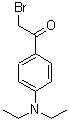 结构式 CAS# 207986-25-2, 2-溴-1-[4-(二乙基氨基)苯基]乙酮