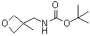 structure of CAS# 208105-83-3, 2-Methyl-2-Propanyl [(3-Methyl-3-Oxetanyl)Methyl]Carbamate;N-Boc-3-(aminomethyl)-3-methyloxetane;tert-butyl ((3-methyloxetan-3-yl)methyl)carbamate