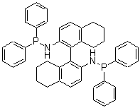 structure of CAS# 208248-67-3, N-Diphenylphosphanyl-5-[6-(Diphenylphosphanylamino)Tetralin-5-Yl]Tetralin-6-Amine;(S)-(-)-2<wbr>,2'-Bis(N<wbr>-diphenyl<wbr>phosphino<wbr>amino)-5,<wbr>5',6,6',7<wbr>,7',8,8'-<wbr>octahydro<wbr>-1,1'-bin<wbr>aphthyl, <wbr>CTH-(S)-B<wbr>INAM