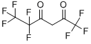 structure of CAS# 20825-07-4, 1,1,1,5,5,6,6,6-Octafluoro-2,4-Hexanedione;429503_Aldrich;1,1,1,5,5,6,6,6-Octafluoro-2,4-Hexanedione
