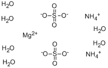 CAS 登录号：20861-69-2， 硫酸铵镁盐