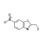CAS 登录号：20897-48-7， 2-(氟甲基)-6-硝基-1,3-苯并噻唑