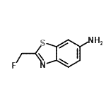 CAS 登录号：20897-49-8， 2-(氟甲基)-1,3-苯并噻唑-6-胺