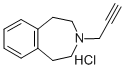 CAS#: 20904-28-3， 3-Propargyl-2,3,4,5-Tetrahydro-1H-3-Benzazepine Hydrochloride