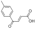 结构式 CAS# 20972-36-5, (2E)-4-(4-甲基苯基)-4-氧代-2-丁烯酸