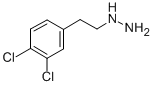 结构式 CAS# 21085-57-4, [2-(3,4-二氯-苯基)-乙基]-肼盐酸盐