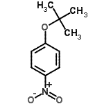 structure of CAS# 2109-72-0, 1-[(2-Methyl-2-Propanyl)Oxy]-4-Nitrobenzene;1-(tert-butoxy)-4-nitrobenzene