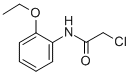 结构式 CAS# 21118-77-4, 2-氯-N-(2-乙氧基苯基)乙酰胺