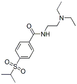 CAS 登录号：21140-77-2， N-[2-(二乙基氨基)乙基]-4-(异丙基磺酰基)苯甲酰胺