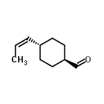CAS#: 211996-00-8， trans-4-[(1Z)-1-Propen-1-Yl]Cyclohexanecarbaldehyde