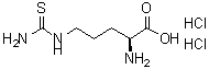 结构式 CAS# 212051-53-1, L-硫代瓜氨酸二盐酸盐