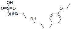 CAS 登录号：21224-60-2， 2-[4-(4-乙氧基苯基)丁基]氨基乙硫醇硫酸酯
