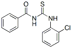 结构式 CAS# 21258-05-9, N-[(2-氯苯基)硫代氨基甲酰]苯甲酰胺