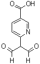 结构式 CAS# 212755-81-2, 2-(3-羟基羰基-6-吡啶基)丙二醛