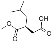 结构式 CAS# 213270-36-1, (S)-(-)-2-异丁基琥珀酸 1-甲基酯