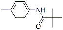 structure of CAS# 21354-40-5, 2,2-Dimethyl-N-(4-Methylphenyl)Propanamide;2,2-Dimethyl-N-(4-Methylphenyl)Propionamide;Nsc83618;Propanamide, 2,2-Dimethyl-N-(4-Methylphenyl)-