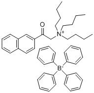 CAS#: 214074-77-8， N-(2-[2-Naphthyl]-2-Oxo-Ethyl)-N,N,N-Tributylammonium Tetraphenylborate