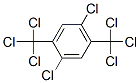 CAS 登录号：2142-29-2， 1,4-二氯-2,5-二(三氯甲基)苯