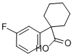 structure of CAS# 214262-98-3, 1-(3-Fluorophenyl)Cyclohexanecarboxylic Acid;1-(3-Fluorophenyl)-1-Cyclohexanecarboxylate;Zinc00155786