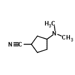 CAS 登录号：214327-57-8， 3-(二甲基氨基)环戊烷甲腈