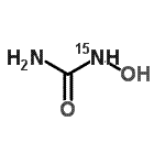 CAS 登录号：214331-53-0， 1-羟基(N-<sup>15</sup>N)脲