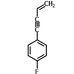 CAS 登录号：214552-85-9， 1-丁-3-烯-1-炔基-4-氟-苯