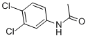 structure of CAS# 2150-93-8, N-(3,4-Dichlorophenyl)Acetamide;N-(3,4-Dichlorophenyl)Ethanamide;St5433974;Nsc17008