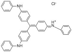 CAS#: 2152-64-9， 4-[(4-Anilinophenyl)-(4-Phenylimino-1-Cyclohexa-2,5-Dienylidene)Methyl]-N-Phenylaniline Hydrochloride