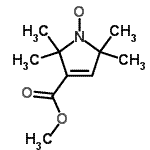 CAS 登录号：2154-32-7， [3-(甲氧羰基)-2,2,5,5-四甲基-2,5-二氢-1H-吡咯-1-基]氧氮自由基