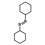 CAS 登录号：2159-74-2， (E)-二环己基二氮烯