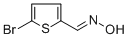 structure of CAS# 2160-63-6, 5-Bromothiophene-2-carboxaldehyde oxime;N-[(5-Bromothiophen-2-Yl)Methylidene]Hydroxylamine;5-Bromothiophene-2-Carbaldehyde Oxime;2-Thiophenecarboxaldehyde, 5-Bromo-, Oxime