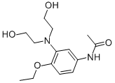CAS 登录号：21615-29-2， N-[3-[二(2-羟基乙基)氨基]-4-乙氧基苯基]-乙酰胺