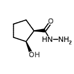 CAS 登录号：216879-03-7， (1R,2S)-2-羟基环戊烷甲酰肼